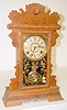 Oak Gilbert "Lake No. 1" Kitchen Clock