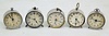 New Haven, Waterbury and Westclox Alarm Clocks