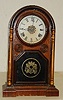 Welch Rosewood Shelf Clock w/ Alarm