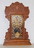 Waterbury "Hillsdale" Oak Kitchen Clock