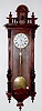 1 Weight Carved Vienna Regulator Clock
