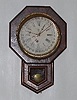 Waterbury Calendar Dial School Clock