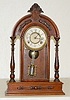 Antique Walnut T and S Parlor Clock
