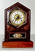 Jerome and Co. Rosewood Shelf Clock