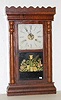 Gilbert Rosewood 2 Weight Shelf Clock