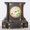 Bradley and Hubbard 1854 Iron Shelf Clock