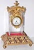 Jennings Bros. Crystal and Metal Jewelry Box