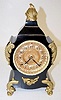 Ansonia "Calais" Ornate Iron Case Clock