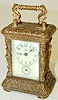 Fancy Ansonia "Eclipse" Carriage Clock