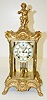 Ornate Ansonia "Eulogy" Crystal Regulator Clock