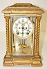 Ansonia "Don" Crystal Regulator Clock