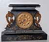 Ansonia "Rosiland" Iron Case Mantel Clock