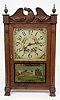 Eli Terry Wood Works Shelf Clock W/ Eagle