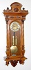 Antique 2 Weight German Engraved Clock