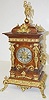 Ornate Lenzkirch Cherubs Shelf Clock