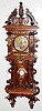 Antique Lenzkirch Type Wall Regulator Clock