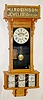Antique Oak Sidney Advertising Clock