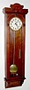 Walnut Waterbury No. 5 Jeweler's Regulator Clock