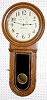 Oak Seth Thomas Regulator No. 1 Round Bottom
