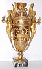 Early French Dore Bronze Annular Dial Clock