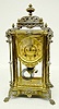 Ansonia "Excelsior" Crystal Regulator Clock