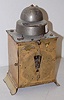 Early Pinwheel Clock Movement W/ Cow Tail