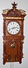 Waterbury "Augusta" Weight Driven Wall Clock