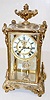 Ansonia "Marquis" Crystal Regulator Clock