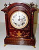 Lenzkirch Inlaid Fancy Shelf Clock