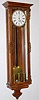 3 Weight Pie Crust Bezel Vienna Regulator Clock