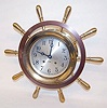 Antique Bronze Chelsea Ships Bell Clock