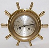 Antique Bronze Salem Ship's Bell Clock