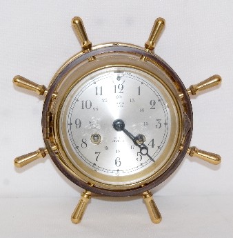 Salem Ships Bell 8 Day Clock — Antique Clocks Price Guide