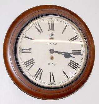 R.A.F. Gibraltar TO Gallery Clock — Antique Clocks Price Guide