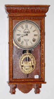 Ingraham Oak 1/4 Store Regulator Clock — Antique Clocks Price Guide