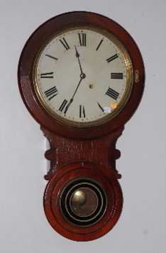 Seth Thomas Time Only Regulator Wall Clock — Antique Clocks Price Guide