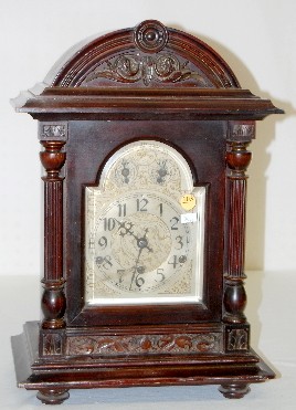 German 5 Bar Chiming Mantel Clock — Antique Clocks Price Guide