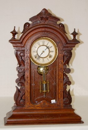George B. Owens 8 Day T & S — Antique Clocks Price Guide