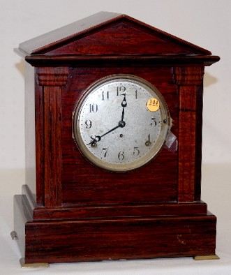 Seth Thomas 4 Bell Red Adamantine Mantel Clock — Antique Clocks Price Guide