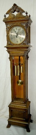 Seth Thomas Oak Carved Hall Clock No. 21 — Antique Clocks Price Guide