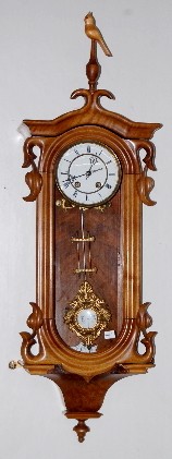 Miniature Lenzkirch Vienna Regulator Clock — Antique Clocks Price Guide