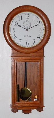 Oak Seth Thomas #2 Weight Regulator Clock — Antique Clocks Price Guide