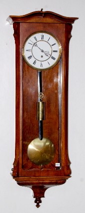 1 Wt. Vienna Regulator Clock — Antique Clocks Price Guide