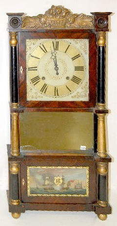 C & LC Ives Triple Decker Clock — Antique Clocks Price Guide