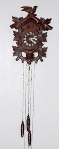Black Forest Carved Bird in Nest Cuckoo Clock — Antique Clocks Price Guide