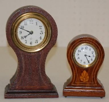 Gilbert & New Haven Balloon Style Dresser Clocks — Antique Clocks Price Guide