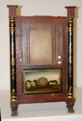 Miniature 1/2 Column Shelf Clock Case — Antique Clocks Price Guide