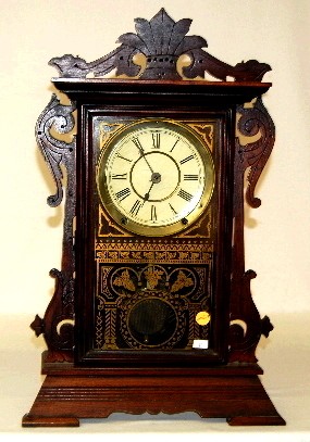Seth Thomas Walnut "Topeka" Kitchen Clock — Antique Clocks Price Guide