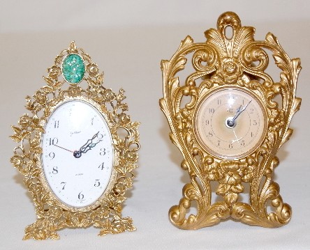 Goldbuhl German & Waterbury Metal Novelty Clocks — Antique Clocks Price Guide