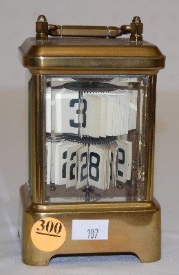 Plato Brass and Glass Perpetual Clock — Antique Clocks Price Guide